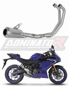 Yamaha YZF-R3 2019 - 2024 Full Exhaust System Collector Silencer GPS + dB killer