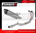 kompletny układ wydechowy z tłumikiem DOMINATOR Full System Tytanowy HP8 pasujący do motocykla Yamaha YZF-R3 2019 - 2024 3