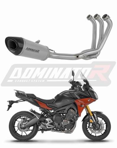 complete exhaust system with muffler DOMINATOR Full System titanium HP8 fits to Yamaha MT 09 Tracer 900 / GT 2015  2020