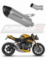 exhaust muffler DOMINATOR titanium HP8 fits to Triumph Speed Triple 1200 RS / RR 2021  2024
