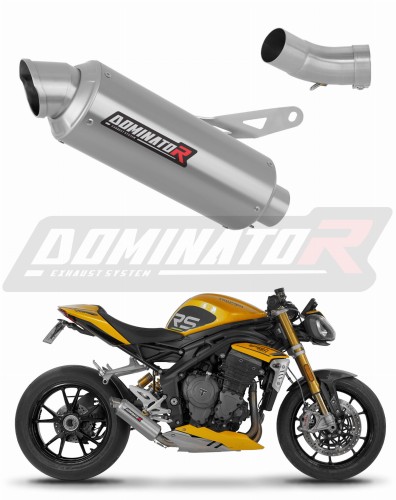 wydech tłumik DOMINATOR GPF pasujący do motocykla Triumph Speed Triple 1200 RS / RR 2021 - 2024