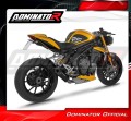 exhaust muffler DOMINATOR HP8 BLACK fits to Triumph Speed Triple 1200 RS / RR 2021  2024 4