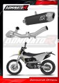 complete exhaust system with muffler DOMINATOR Full System S6 BLACK fits to Husqvarna 701 Enduro 2026  2