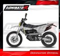 kompletny układ wydechowy z tłumikiem DOMINATOR Full System S6 CZARNY pasujący do motocykla Husqvarna 701 Enduro 2026  6