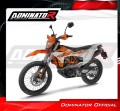 complete exhaust system with muffler DOMINATOR Full System S6 BLACK fits to KTM 690 Enduro R 2026  6