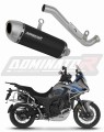 exhaust muffler DOMINATOR S6 BLACK fits to Zontes 703F 2025  2026