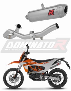 KTM 690 SMC-R 2026 Full Exhaust System Collector Silencer S6 + dB killer