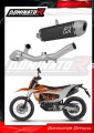 complete exhaust system with muffler DOMINATOR Full System S6 BLACK fits to KTM 690 SMCR 2026  2