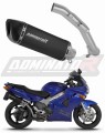 wydech tłumik DOMINATOR HP6 CZARNY pasujący do motocykla Honda VFR 800 Fi 1998 - 2001