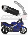exhaust muffler DOMINATOR S6 BLACK fits to Honda VFR 800 Fi 1998  2001