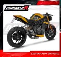complete exhaust system with muffler DOMINATOR Full System S3 BLACK fits to Triumph Speed Triple 1200 RS / RR 2021  2024 4