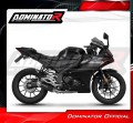 complete exhaust system with muffler DOMINATOR Full System S3 BLACK fits to Yamaha YZF R125 2024  2026 4