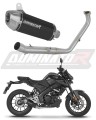 kompletny układ wydechowy z tłumikiem DOMINATOR Full System S3 CZARNY pasujący do motocykla Yamaha MT 125 2024 - 2026