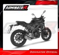 complete exhaust system with muffler DOMINATOR Full System S3 fits to Yamaha MT 125 2024  2026 4