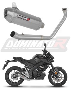 Yamaha MT 125 2020 Full Exhaust System Collector Silencer S3 + dB killer