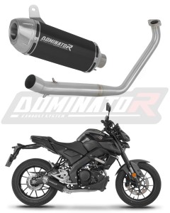 Yamaha MT 125 2020 Full Exhaust System Collector Silencer S3 BLACK + dB killer
