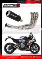 complete exhaust system with muffler DOMINATOR Full System GP BLACK fits to BMW M1000RR 2020  2024 3