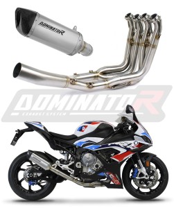 BMW S1000RR 2019 - 2026 Full Exhaust System Collector Silencer Titanium HP6 + dB killer