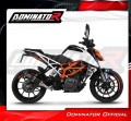 exhaust muffler DOMINATOR HP3 BLACK fits to KTM 390 Duke 2017  2020 5