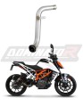 decat tłumik środkowy DOMINATOR Mid Pipe pasujący do motocykla KTM 390 DUKE 2017 - 2020 7