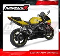 wydech tłumik DOMINATOR GP CZARNY pasujący do motocykla Suzuki GSXR 1000 K1 - K4 2001 - 2004 5
