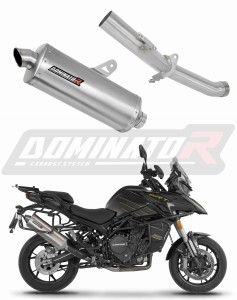 QJMOTOR SRT 900 S / SX 2025 - 2026 Exhaust Silencer Muffler P7 + dB killer