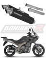 exhaust muffler DOMINATOR GPF BLACK fits to Yamaha TDM 900 2002  2013