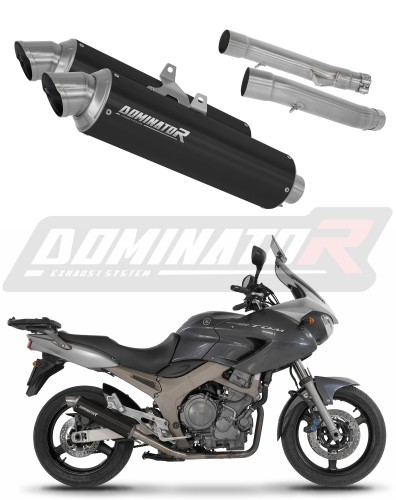 wydech tłumik DOMINATOR GPF CZARNY pasujący do motocykla Yamaha TDM 900 2002 - 2013
