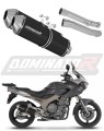 exhaust muffler DOMINATOR OVR BLACK fits to Yamaha TDM 900 2002  2013