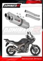 wydech tłumik DOMINATOR Owalny pasujący do motocykla Yamaha TDM 900 2002 - 2013 2