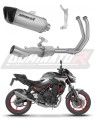 kompletny układ wydechowy z tłumikiem DOMINATOR Full System Tytanowy HP6 pasujący do motocykla Kawasaki Z650 2023 - 2026