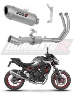 Kawasaki Z650 2023 - 2026 Full Exhaust System Collector Silencer S6 + dB killer
