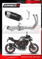 complete exhaust system with muffler DOMINATOR Full System S6 BLACK fits to Kawasaki Ninja 650 2023  2026 2