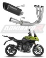 kompletny układ wydechowy z tłumikiem DOMINATOR Full System HP6 CZARNY pasujący do motocykla Triumph Tiger Sport 660 2025 - 2026