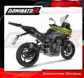 complete exhaust system with muffler DOMINATOR Full System S6 BLACK fits to Triumph Tiger Sport 660 2025  2026 4