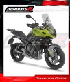 complete exhaust system with muffler DOMINATOR Full System S6 BLACK fits to Triumph Tiger Sport 660 2025  2026 6