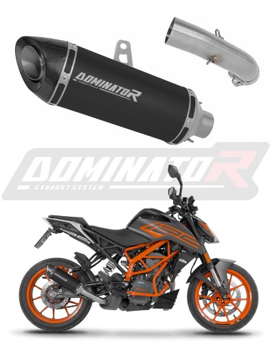 wydech tłumik DOMINATOR HP8 CZARNY pasujący do motocykla KTM 125 Duke 2021 - 2023