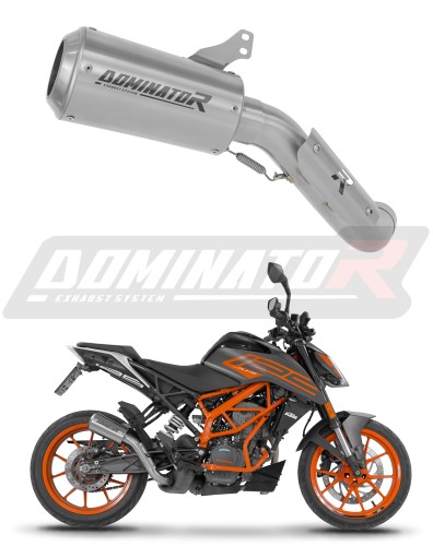 wydech tłumik DOMINATOR GPS pasujący do motocykla KTM 125 Duke 2021 - 2023