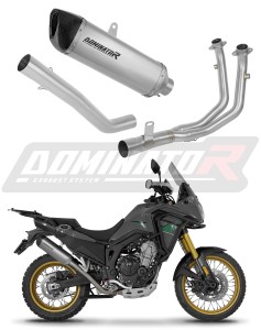 Rieju Aventura 500 2023 - 2026 Full Exhaust System Collector Silencer Titanium HP6 + dB killer