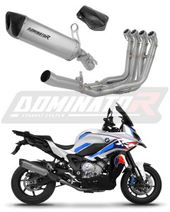 BMW S1000XR 2020 - 2026 Full Exhaust System Collector Silencer Titanium HP6 + dB killer