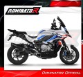 kompletny układ wydechowy z tłumikiem DOMINATOR Full System HP6 CZARNY pasujący do motocykla BMW S1000XR 2020 - 2026 5