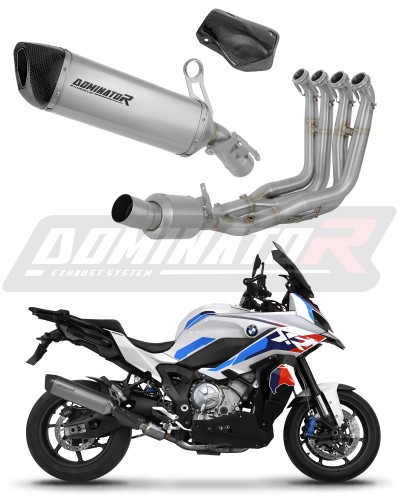 complete exhaust system with muffler DOMINATOR Full System titanium HP6 EX fits to BMW S1000XR 2020  2026