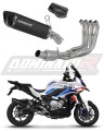 kompletny układ wydechowy z tłumikiem DOMINATOR Full System HP6 CZARNY EX pasujący do motocykla BMW S1000XR 2020 - 2026