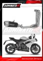 complete exhaust system with muffler DOMINATOR Full System S3 BLACK fits to Triumph Daytona 660 2024  2026 2