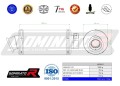 wydech tłumik DOMINATOR GP1 pasujący do motocykla Yamaha FZS FAZER 600 1998 - 2003 2
