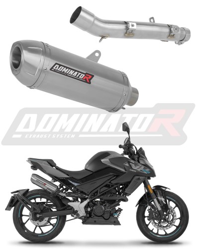 exhaust muffler DOMINATOR S3 fits to CF MOTO 125 NK 2025  2026