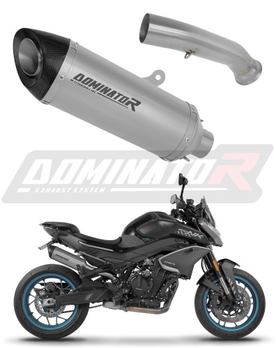 exhaust muffler DOMINATOR titanium hp8 fits the motorcycle CF MOTO 800 NK 2023 2026