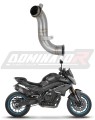 decat mid muffler DOMINATOR Mid pipe fits the motorcycle CF MOTO 800 NK 2023 2026
