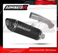 exhaust muffler DOMINATOR HP8 BLACK fits the motorcycle CF MOTO 800 NK 2023 2026 3