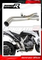 CB 1000 R Exhaust Cat Eliminator Catalyst Catalytic Converter Linkpipe Decat Downpipe 2008 - 2017 DOMINATOR 